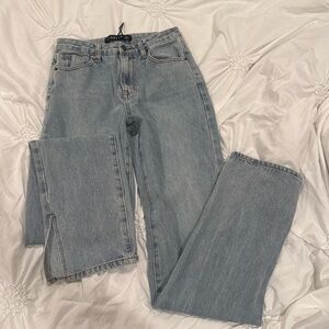 Lioness split denim jeans NEVER WORN